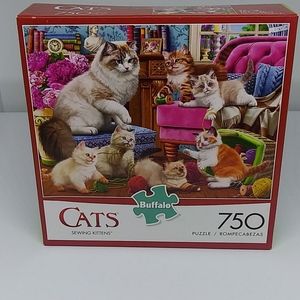 Buffalo cats 750pcs puzzle new but opened